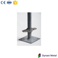 Scaffolding Q235 Hollow and solid floor lift screw jack base