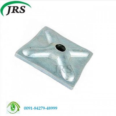 Formwork steel shoring prop plate